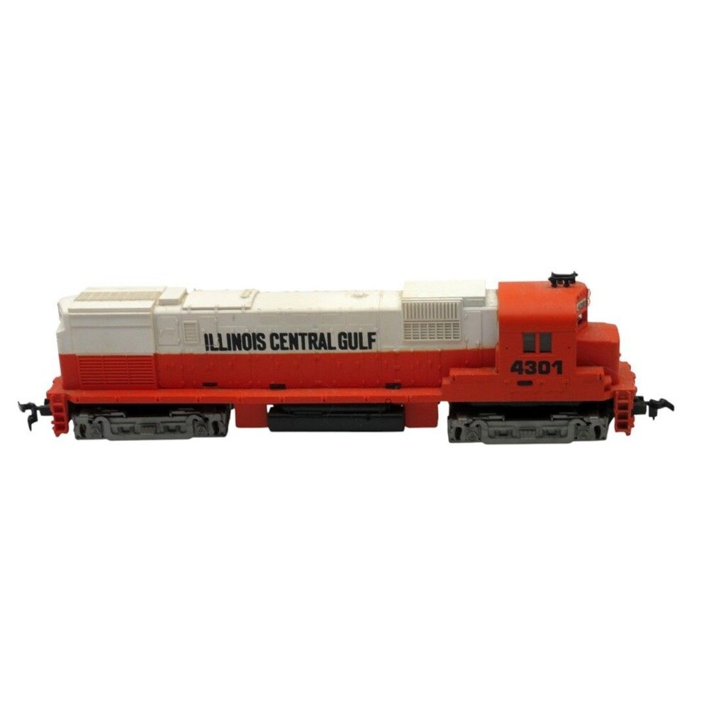 Vintage Tyco HO Scale ICG Alco C-430 Diesel Locomotive #4301 Orange White